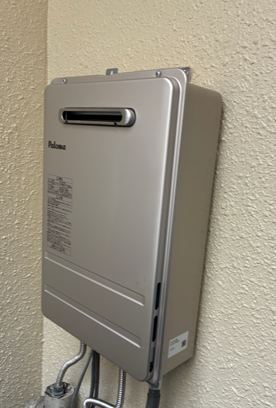 香川県高松市　  ガス給湯機設置工事 写真