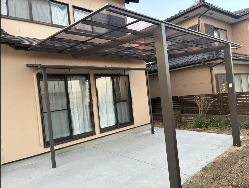 カーポート新設工事 写真